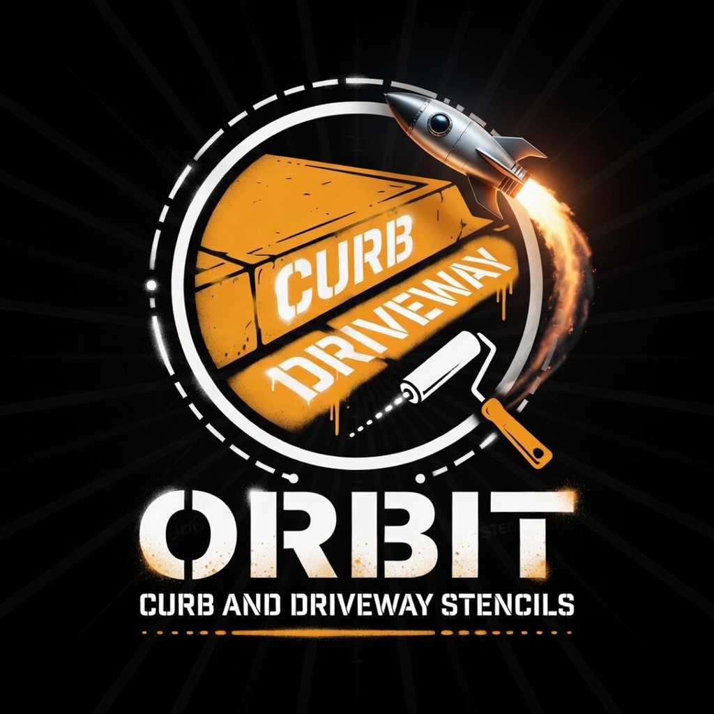 Orbit Curb & Driveway Stencils LLC Logo
